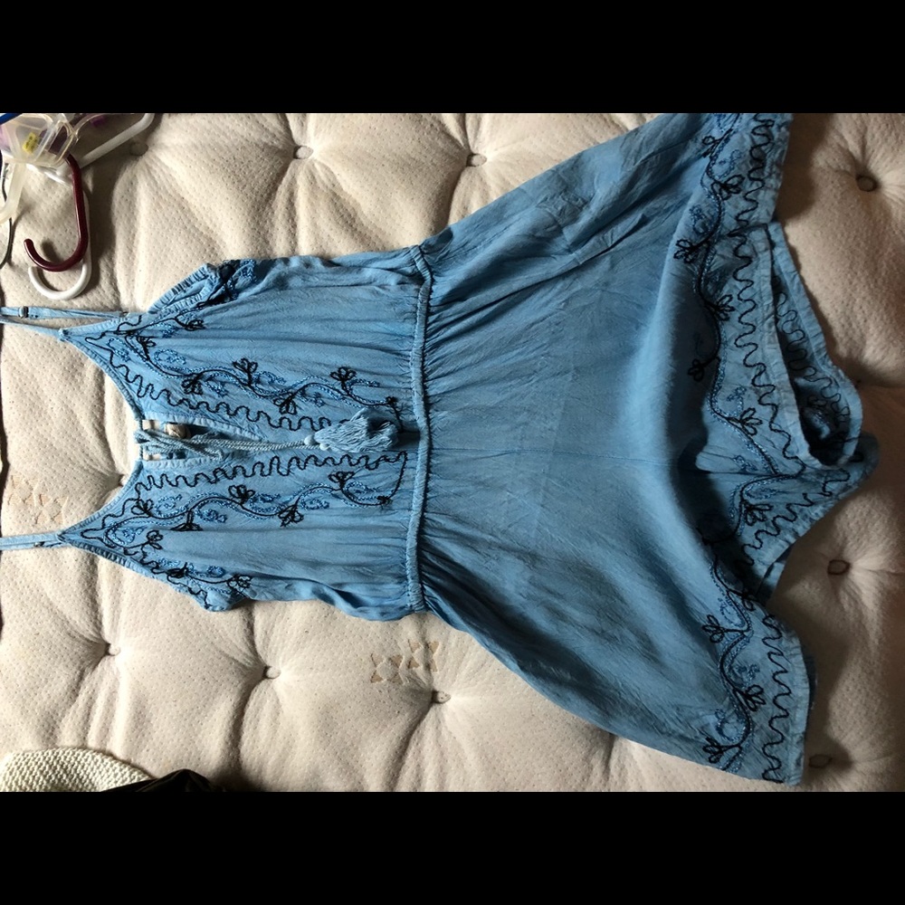 Baby Blue Romper